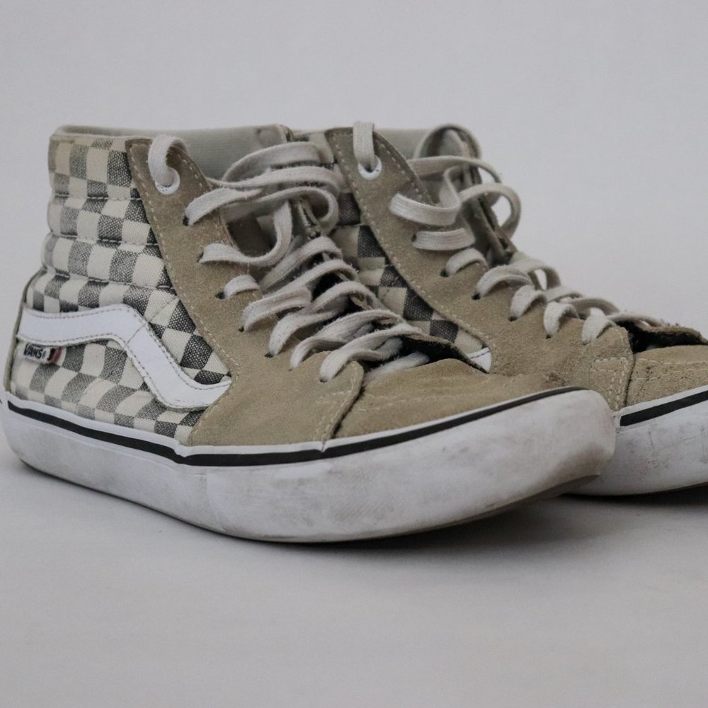 Vans High Top Checkerboard